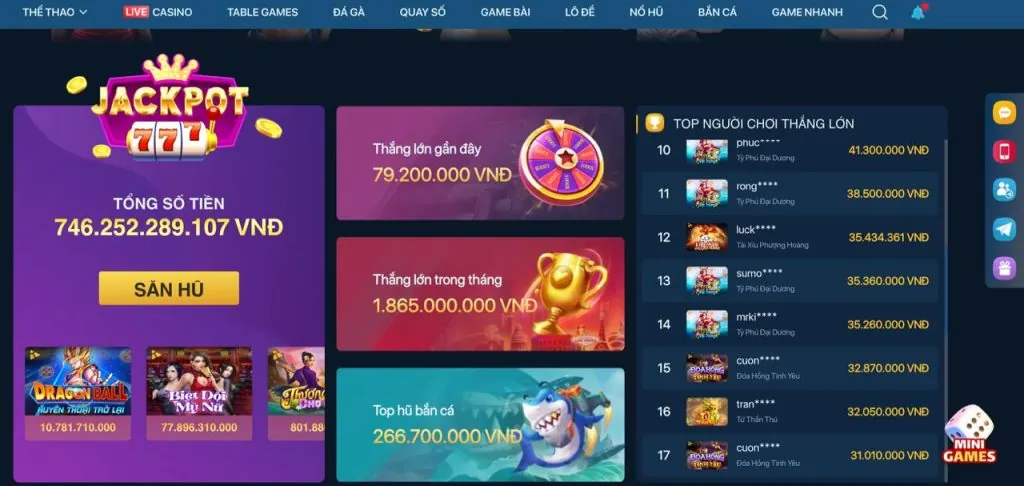 Thực hiện nạp tiền vào 36win